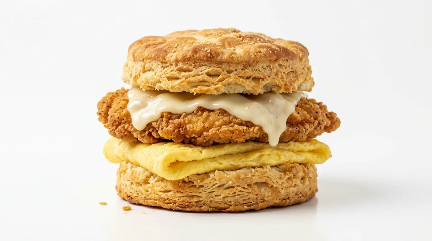Chicken, Egg & Cheese Biscuit