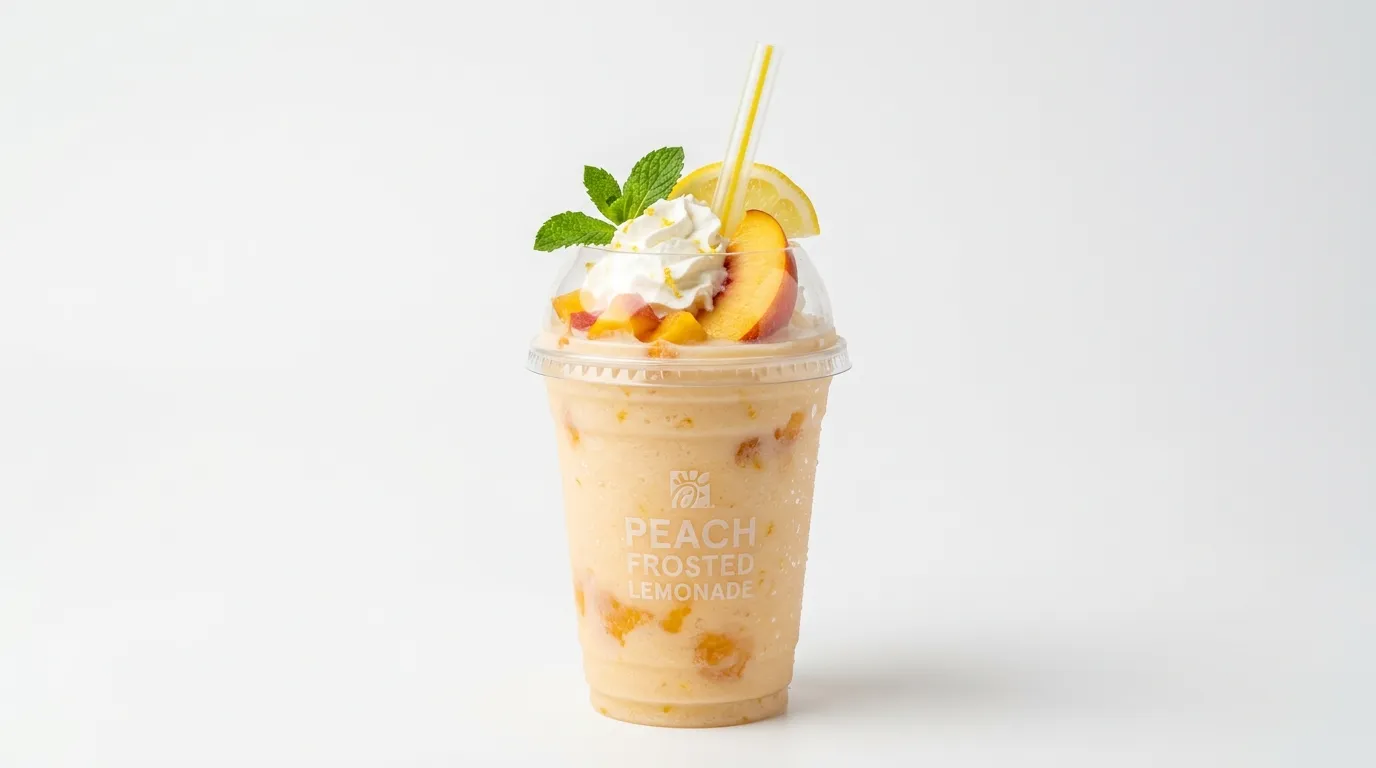 Peach Frosted Lemonade