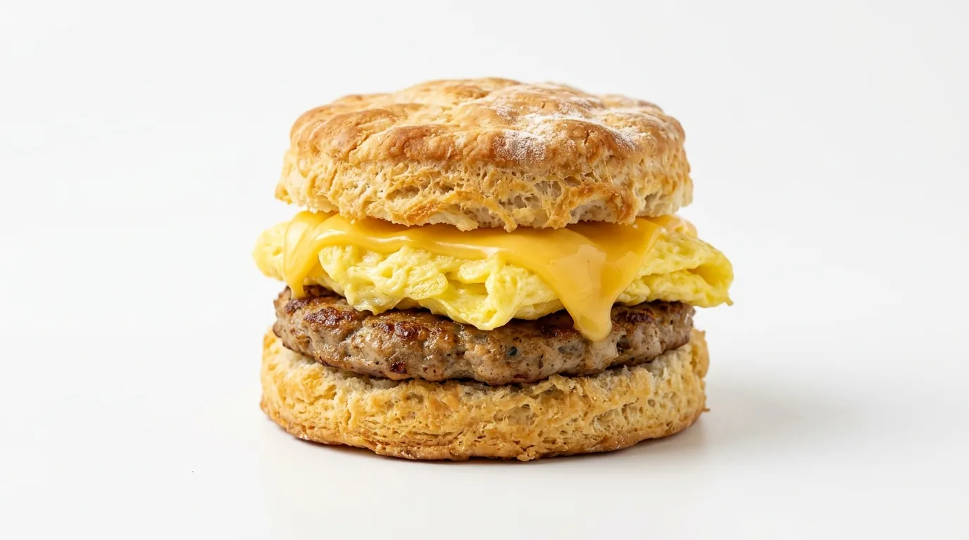 Sausage, Egg & Cheese Biscuit