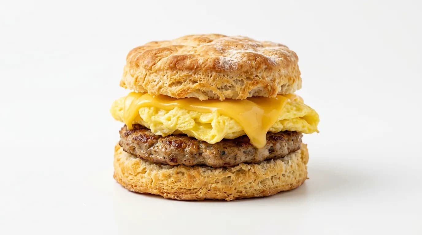 Sausage, Egg & Cheese Biscuit