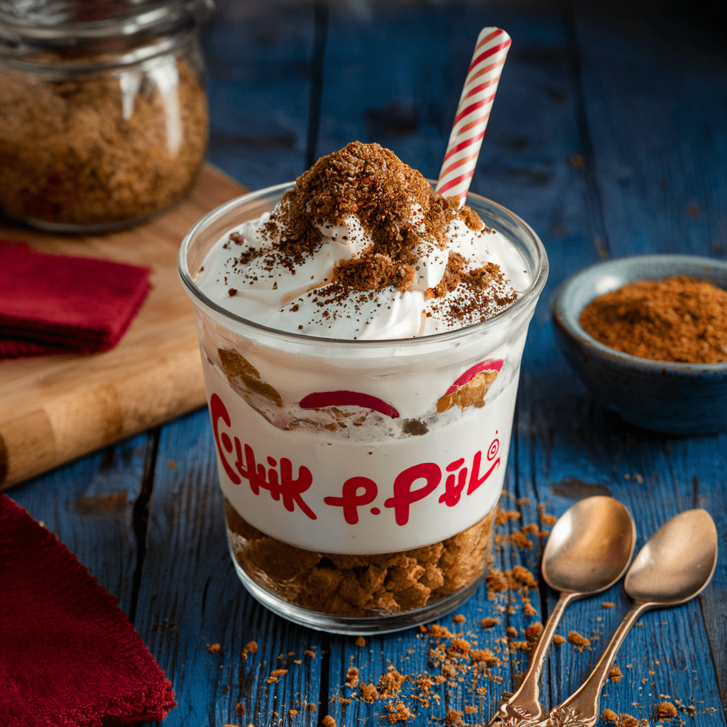 Greek Yogurt Parfait with Cookie Crumbs